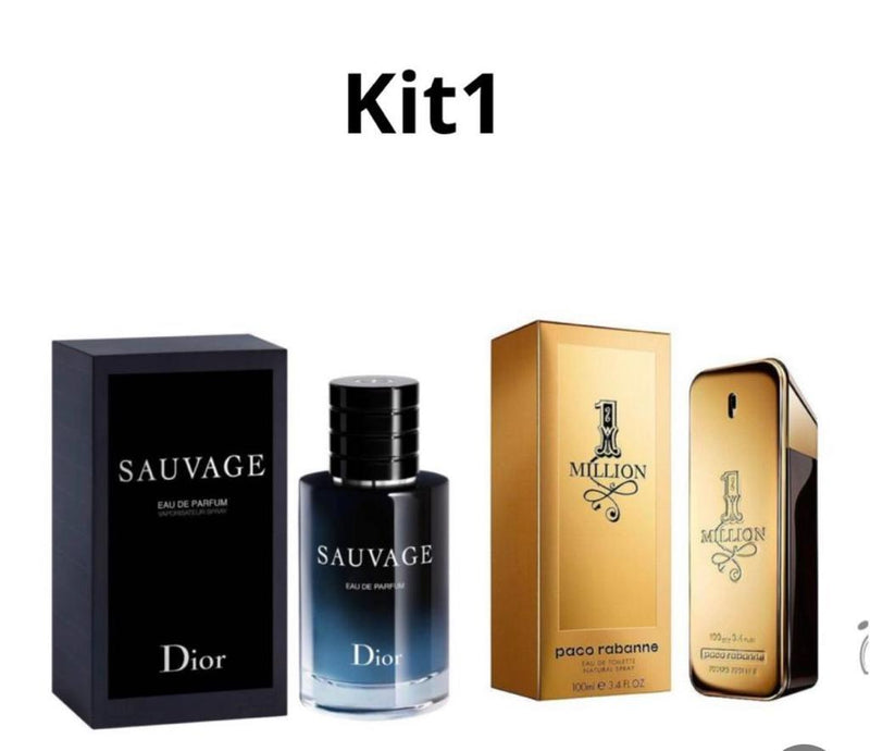 KIT 1 HOMBRE SAUVAGE Y ONE MILLION
